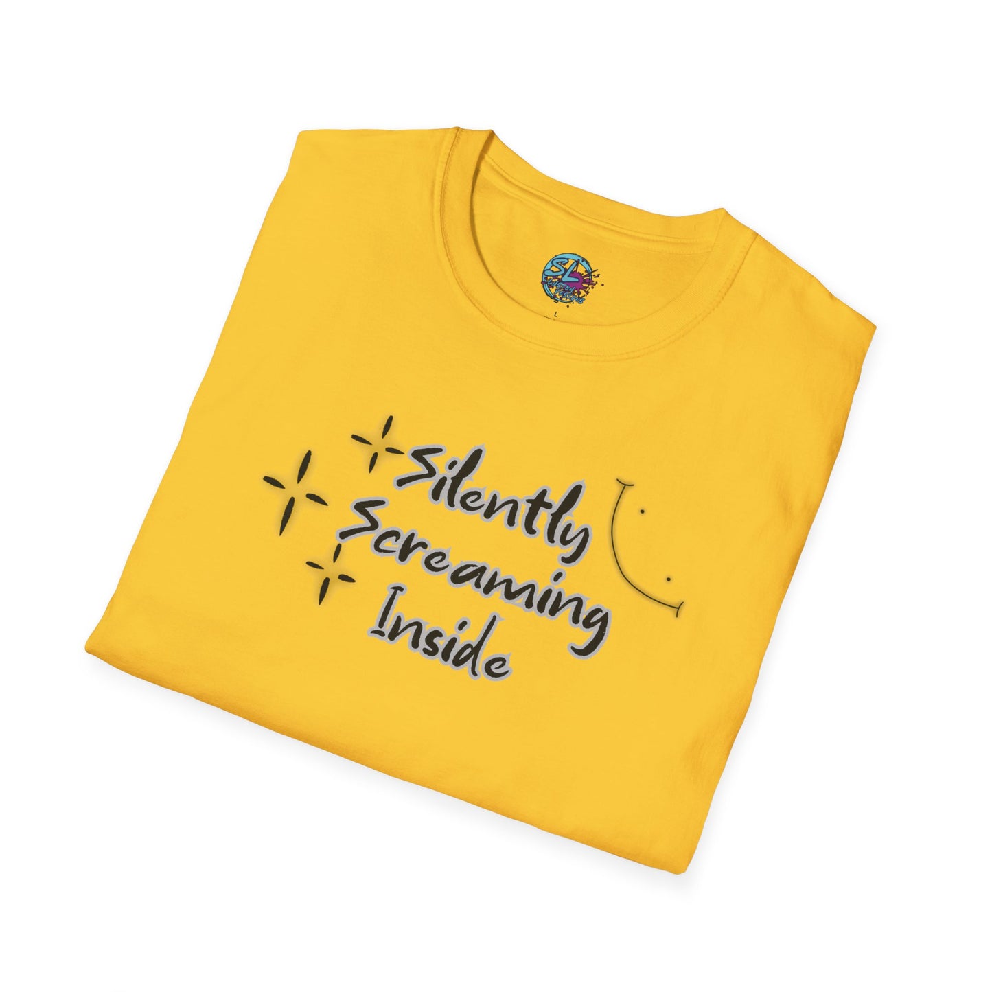 Silently Screaming Inside - Unisex T-Shirt