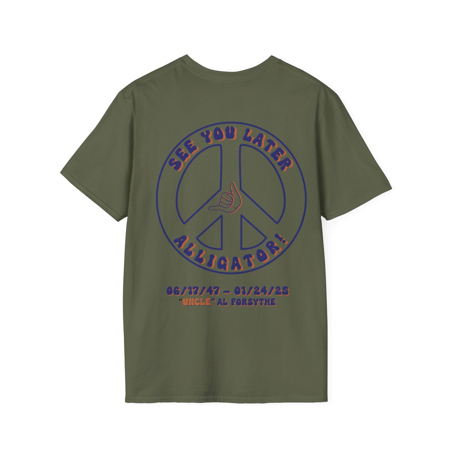 Uncle Al’s See You Later Life Celebration T-Shirt