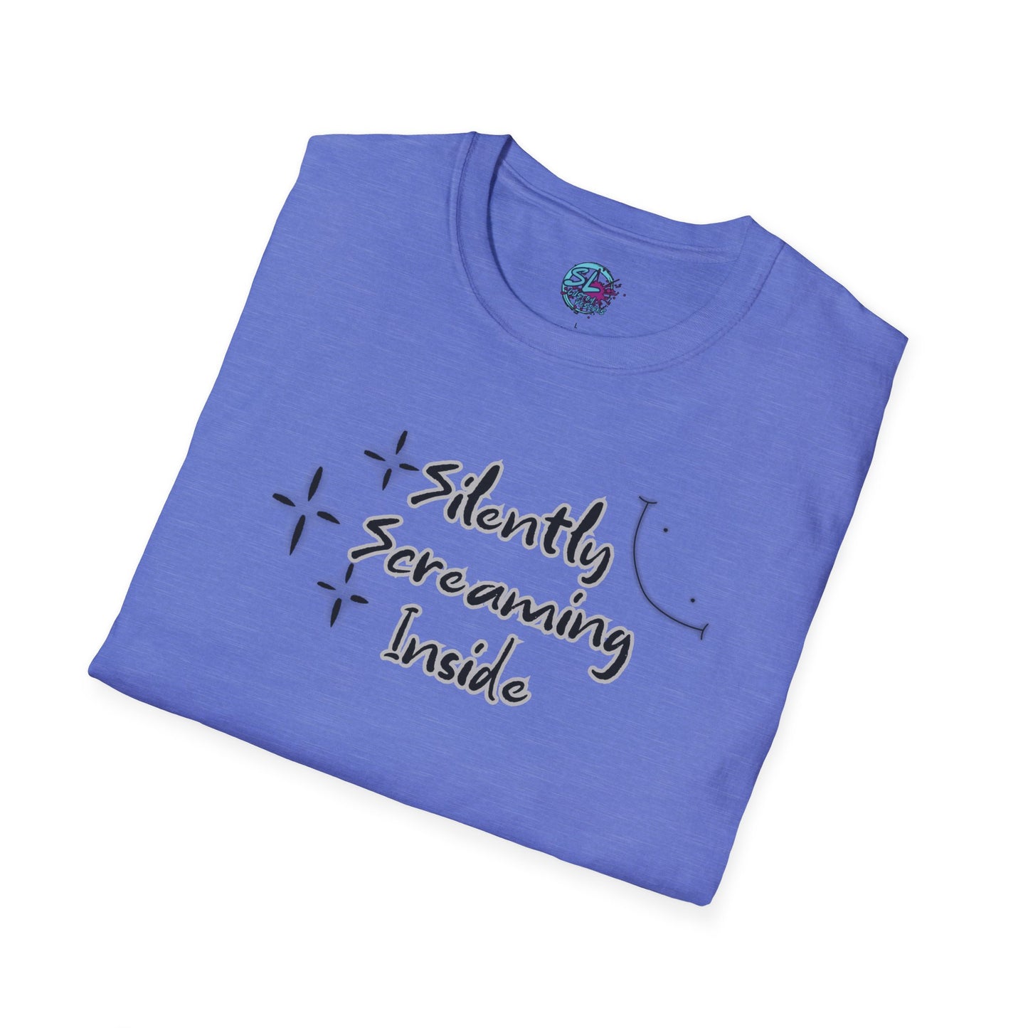 Silently Screaming Inside - Unisex T-Shirt