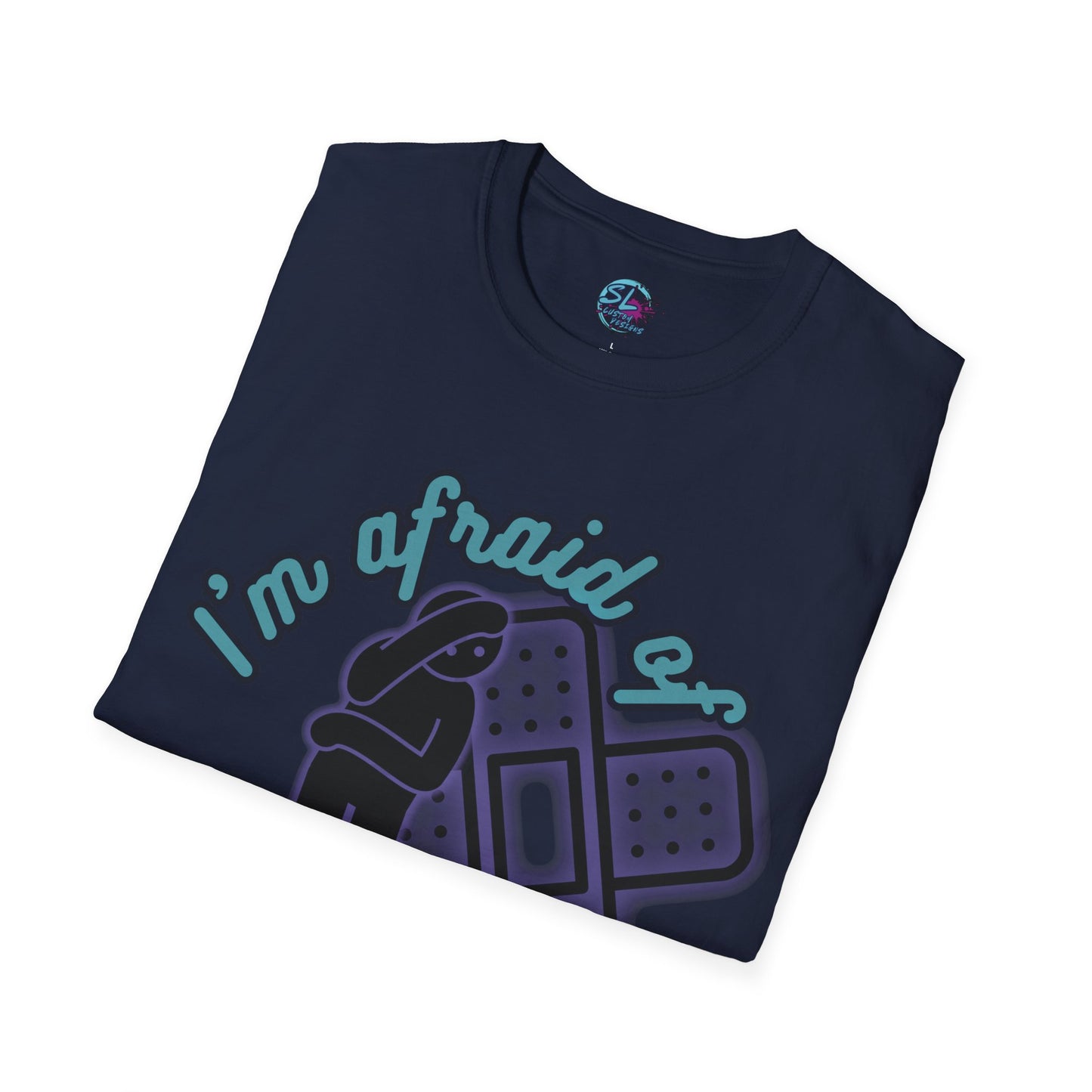 Afraid of Eye Contact With Color - Unisex T-Shirt